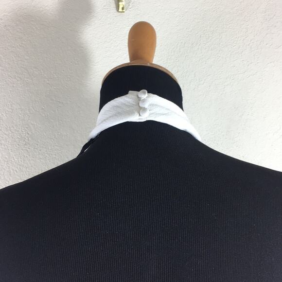 Joanna August White Courtney halter wedding dress NEW 0 - Picture 8 of 10